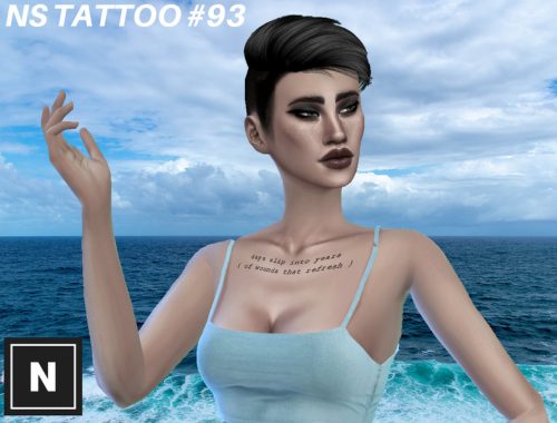 NS Tattoo #93 - SET CRYPTID