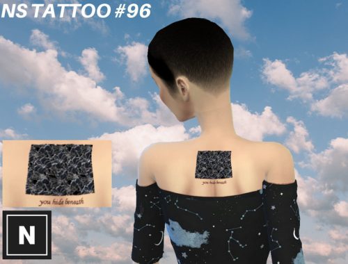 NS Tattoo #96 - BENEATH