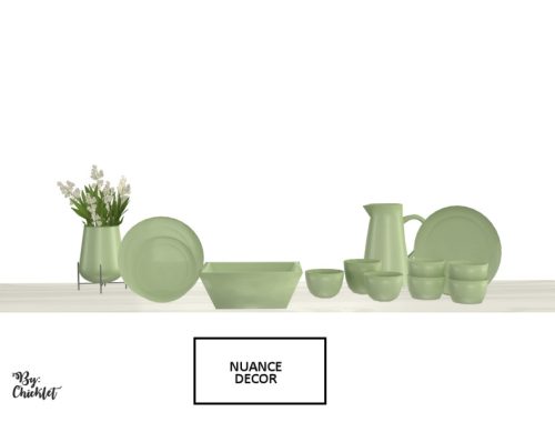 Nuance Dining Room Deco