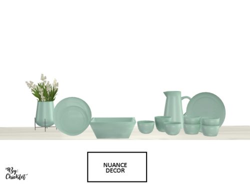 Nuance Dining Room Deco