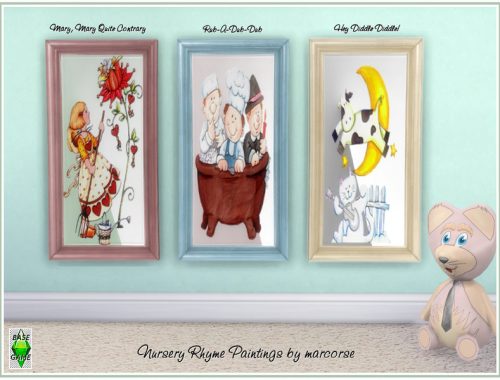 Nursery Rhyme Paintings_marcorse