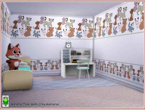 Nursery Time Walls by marcorse.