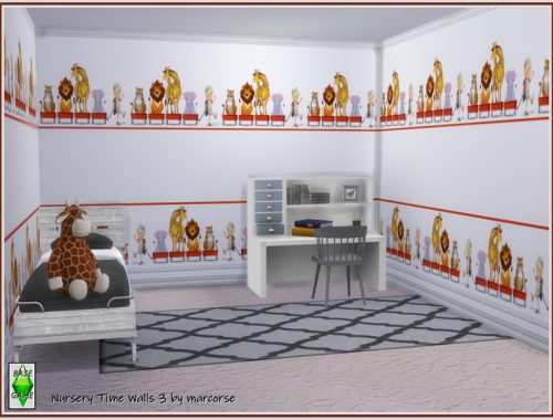 Nursery Time Walls by marcorse.