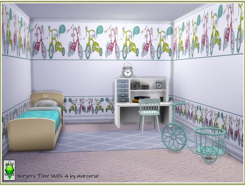 Nursery Time Walls by marcorse.