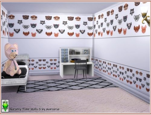 Nursery Time Walls by marcorse.