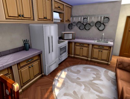 Oak little base game cabin