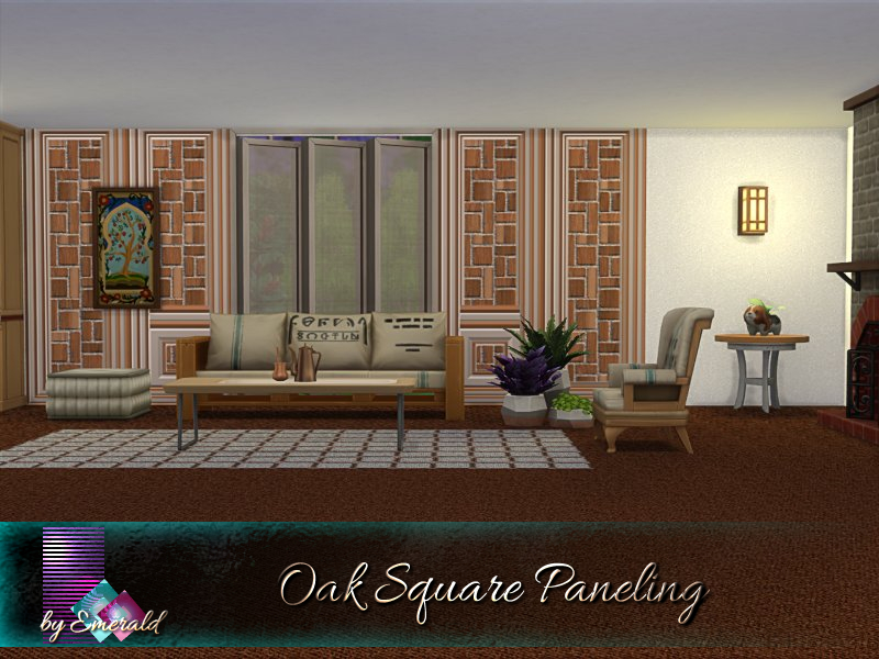 Oak Square Paneling - Image 2