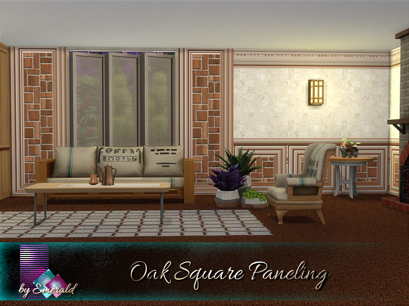 Oak Square Paneling - Image 3
