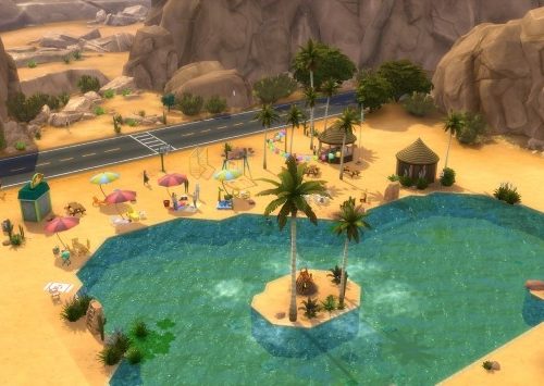 Oasis Beach by LaLuvi at Mod The Sims