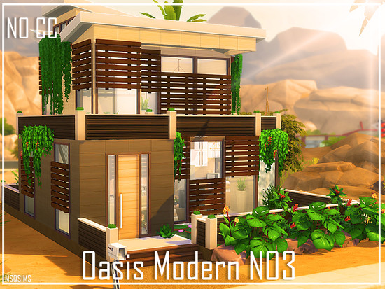 Oasis Modern N03 - The Sims 4 Catalog