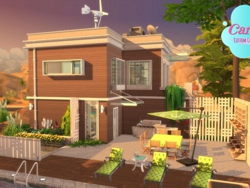 Oasis Spring Solar House by Caradriel
