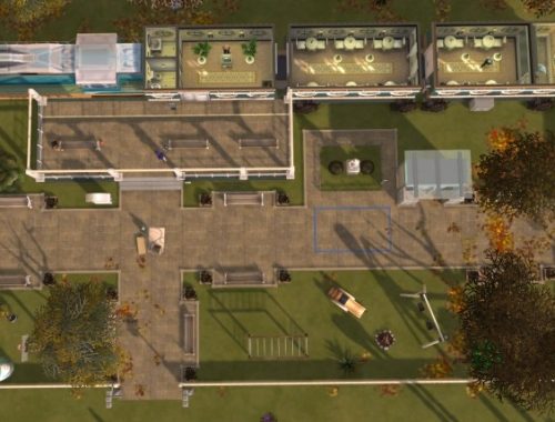 Oasis springs express train restaurant at Fab Flubs