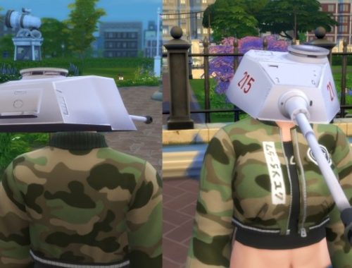Object Head King Tiger by artystanks at Mod The Sims