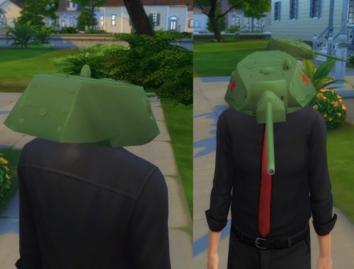 Object Head T-34 by artystanks at Mod The Sims