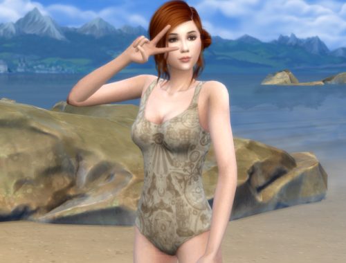 Occult Bathing Suit