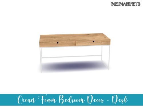 Ocean Foam Bedroom Decor {Mesh Required}