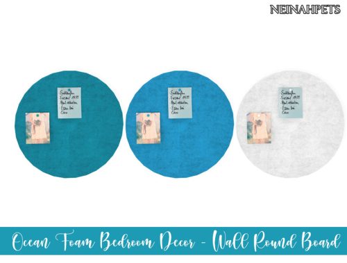 Ocean Foam Bedroom Decor {Mesh Required}