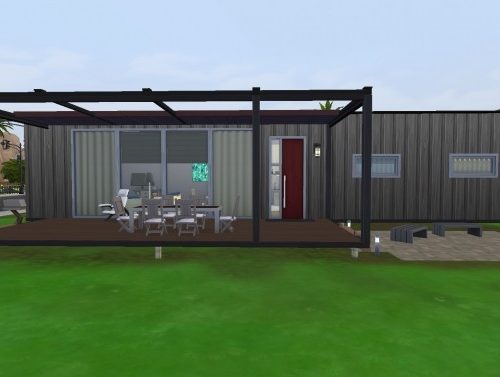 Off-Grid Modular Cabin by J-Mity at Mod The Sims
