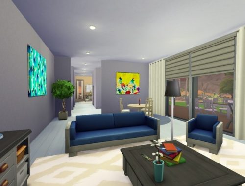 Off-Grid Modular Cabin by J-Mity at Mod The Sims