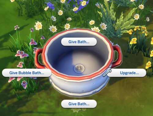 Off grid Toddler/Pet Washtub by K9DB at Mod The Sims