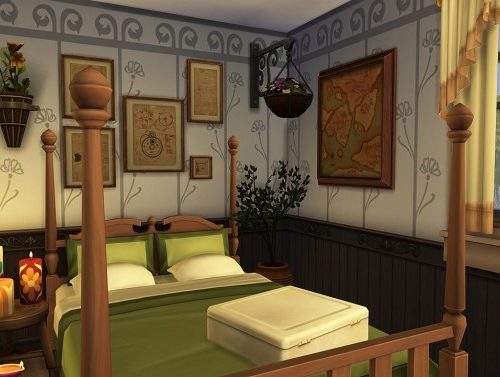 OFF-THE-GRID TINY HOUSE at Aveline Sims