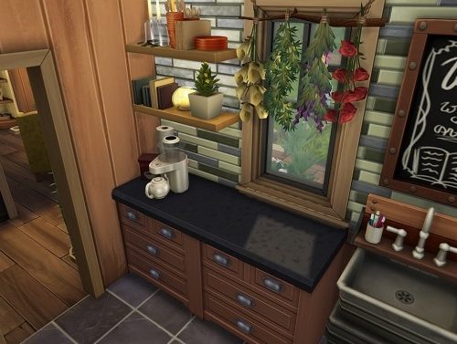 OFF-THE-GRID TINY HOUSE at Aveline Sims