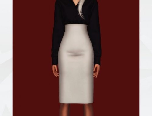 Office Shirt & Skirt at Gorilla