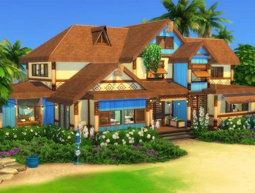 Ohana Mansion by Cassie Flouf at L’UniverSims