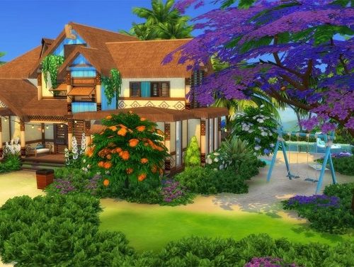 Ohana Mansion by Cassie Flouf at L’UniverSims