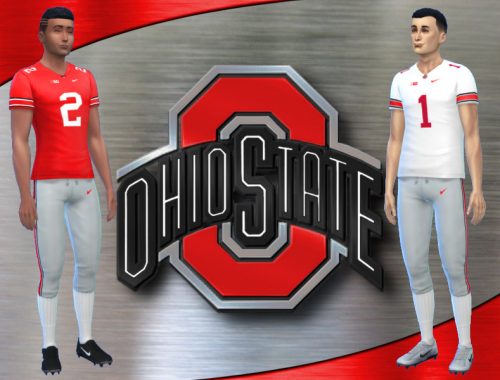 Ohio State Buckeyes football uniform (fitness needed)