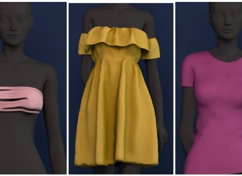 Old Clothing & Accessories Remaster part 1 at Astya96