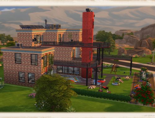 Old factory by Chalipo at All 4 Sims