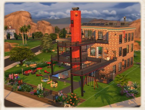 Old factory by Chalipo at All 4 Sims