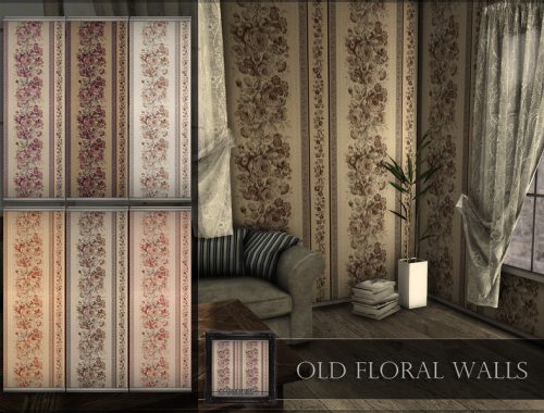 Old Floral Walls