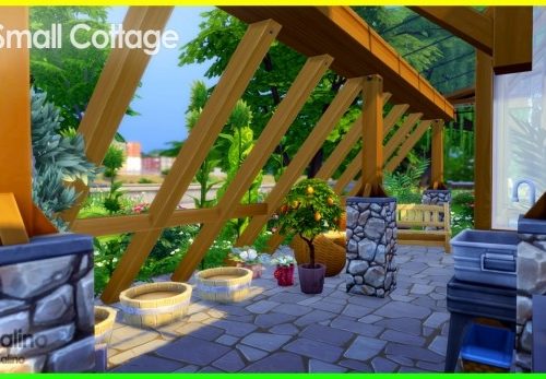 Old Small Cottage at Kalino