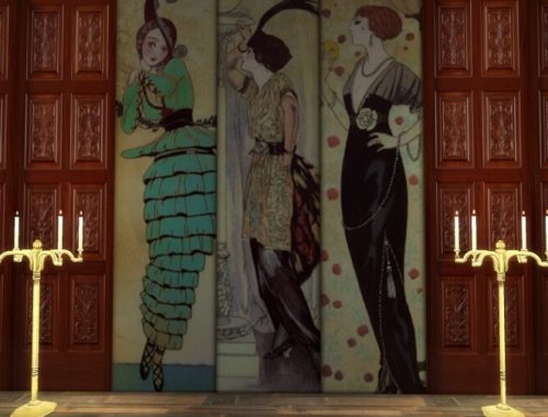 Olimpic, Forest & Lady Set Of Walls at Anna Quinn Stories