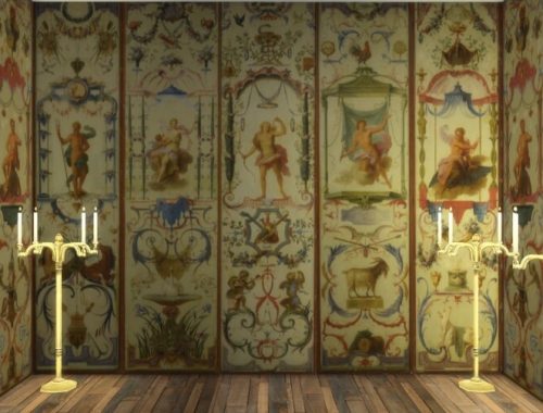Olimpic, Forest & Lady Set Of Walls at Anna Quinn Stories