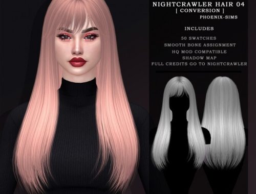 OLIVIA & MINARY HAIRS + NIGHTCRAWLER 04 CONVERSION at Phoenix-Sims