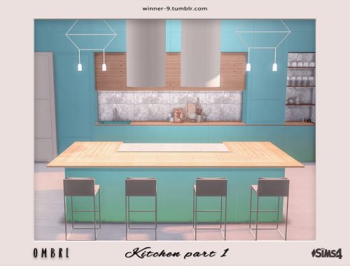 Ombre Kitchen part 1