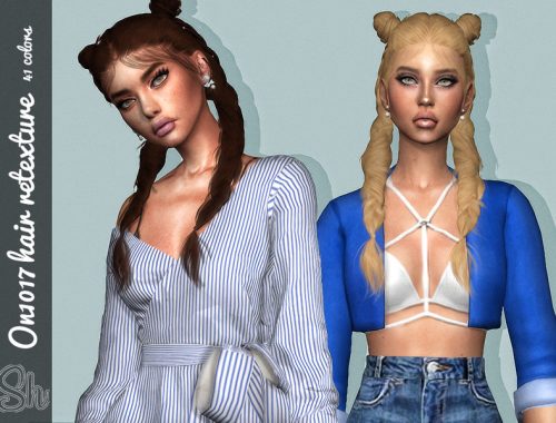 ON1017 hair retexture - mesh needed