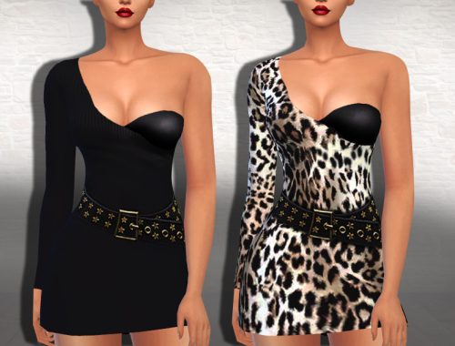 One Shoulder Elegant Party Dresses