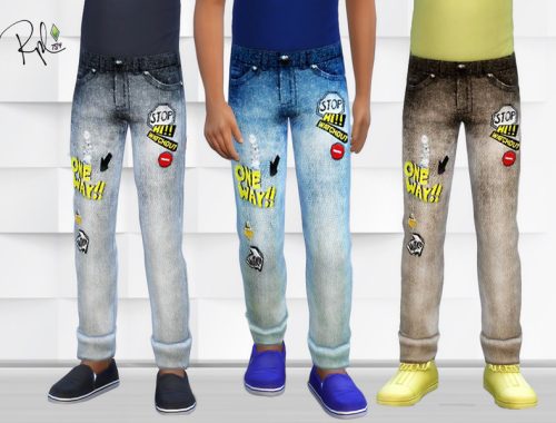 One way stop jeans for Kids - parenthood