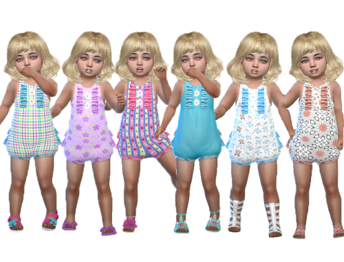 Onesie ruffle jumpsuit (Toddler stuff)