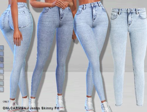 Only_Carmen Jeans Skinny Fit