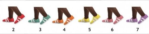 ONYXSIMS’ BASIC SNEAKERS RECOLOUR TU at Sims4Sue