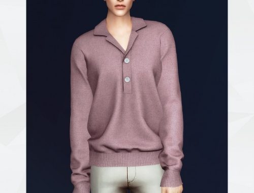 Open Collared Sweatshirt at Gorilla