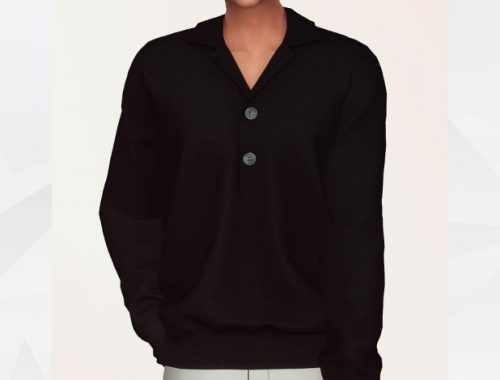 Open Collared Sweatshirt at Gorilla