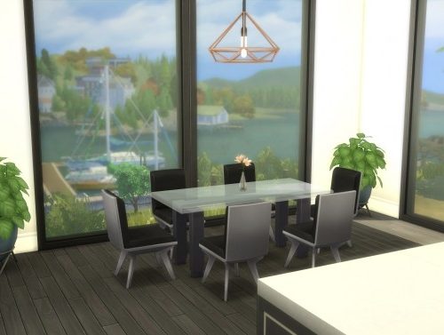 Open Contemporary Abode by Vulpus at Mod The Sims
