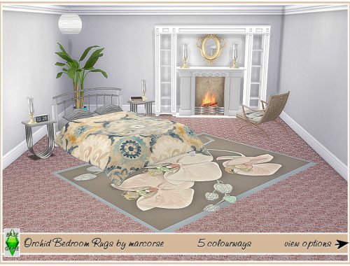 Orchid Bedroom Rugs_marcorse