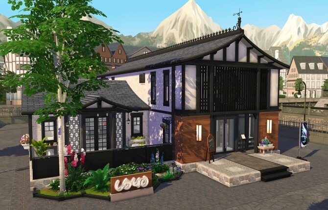 Orchid Palace restaurant at Simsontherope - The Sims 4 Catalog